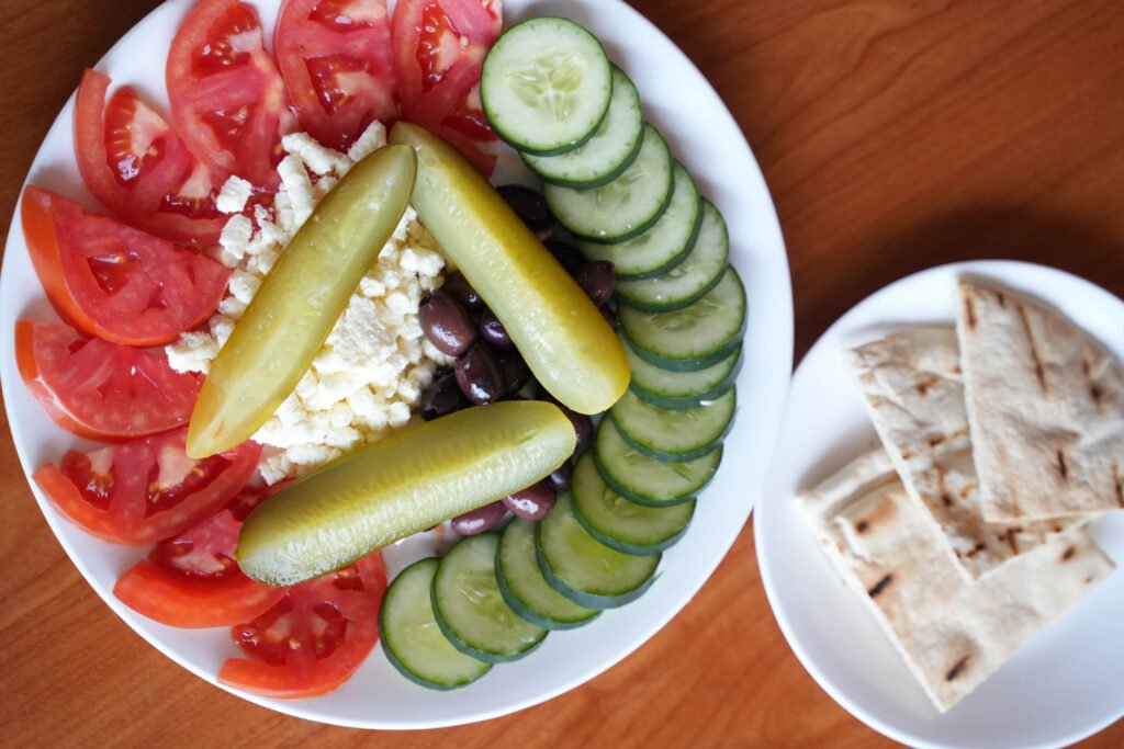 Mediterranean food on Devine